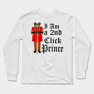 2nd Click Prince Long Sleeve T-Shirt